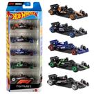 Hot Wheels Pack 5 Carros Fórmula 1 Original 1magnus -