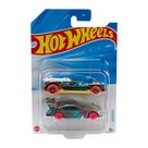 Hot Wheels Pacote 2 Retro Active e Time Tracker - Mattel
