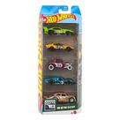 Hot Wheels Pacote 5 Carros HW Retro Racers - Mattel