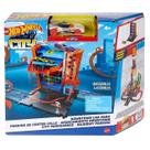 Hot Wheels Pista City Garagem Mattel HDR28