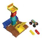 Hot Wheels Pista Monster Truck Arena Desafio Do Salto Mattel
