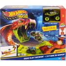 Hot Wheels Pista Monster TRUCK Snake SLAM Takedown Mattel JJN44
