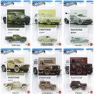 Hot Wheels - Set 6 Miniaturas - Pantone - Silver Series - JKY47