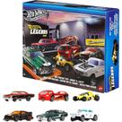 Hot Wheels Silver Series Legends Tour 6 Carrinhos Metal Escala 1:64 Mattel