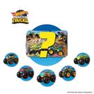 Hot Wheels Veiculo Monster Trucks 2 Unidades 1:64 - Sortido