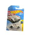 Hot Wheels Volksvagem Beetle Branco ChekMate Detalhe