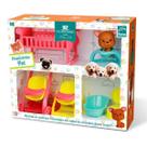 Hotelzinho Pet Filhotinho Coleção Bebê Pet - Roma Brinquedos