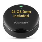 Hotspot móvel portátil KiwiSIM UFO WiFi 24 GB por 30 dias 4G LTE