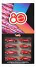 Hotwheels - Hw colecao 80 anos pacote com 8 MATTEL