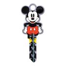 House Key Hillman Disney Mickey Mouse em latão frente e verso House Key Hillman Disney Mickey Mouse em latão frente e verso