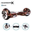 Hoverboard 6,5 Caveira Mexicana Flores HoverboardX Bluetooth