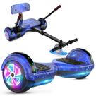 Hoverboard CBD 6,5'' 8,5'' com Bluetooth, luz LED e kart