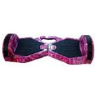 Hoverboard Elétrico 8 Polegadas Bluetooth Recarregável Portátil com LEDs Integrados