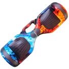Hoverboard Skate Elétrico 6.5 Led Bluetooth Cores Brinovar Fogo E Gelo