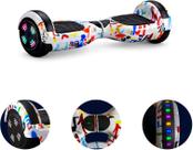 Hoverboard Skate Elétrico 6.5Grafite Led Bluetooth Hoverboard Skate Elétrico 6.5Grafite Led Bluetooth