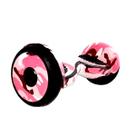 Hoverboard Skate Elétrico Original 10 Polegadas Rosa Camuflado Led Bluetooth Bolsa