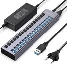 HUB 16 Portas USB 3.1 10Gbps Acasis com fonte