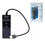 Hub 4 Portas Usb 3.0 HB-T81 Rápido 5.0 Gbps - Knup