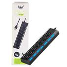 Hub 7 Portas Usb 2.0 Preto Com Chave Seletora AU-017 L Tomex Hub 7 Portas Usb 2.0 Preto Com Chave Seletora AU-017 L Tomex