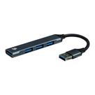 Hub Adaptador 4 Portas USB 3.0 USB 2.0 018-7458 5+ Hub Adaptador 4 Portas USB 3.0 USB 2.0 018-7458 5+