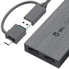 Hub Adaptador Gráfico Usb-c/a 2x Telas Hdmi