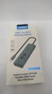 HUB adaptador USB C para HDMI 3 portas USB E 1 USB C O