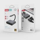Hub Adaptador Usb Tipo C 4 Em 1 Com Hdmi 4k Luxo Macbook Pro/Air
