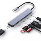Hub Adaptador Usb Tipo C 7 Em 1 Compatível