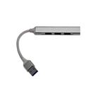 Hub C3Tech 4 Portas USB 3.0 e 2.0 em Alumínio