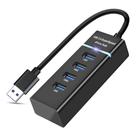 Hub Cabo USB 3.0 Adaptador 4 e 7 Portas Alta Velocidade Notebook PC Teclado 5Gbps Speed Pen Drive Modelos:Hub 4 Portas
