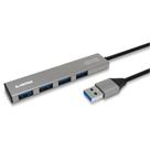 HUB Comtac USB-A 3.2 Gen 1, para 4x USB-A 3.2 Gen 1, Alumínio - 24129457