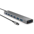HUB Comtac USB-A 3.2 Gen 1, para 7x USB-A 3.2 Gen 1, Alumínio - 24129452
