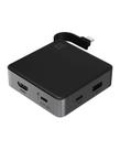 Hub de 4 portas ZAGG Versátil USB-C PD, USB-A, USB-C, HDMI 4K