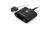 Hub de comutação periférico IOGEAR USB 2.0 2x4 GUS402