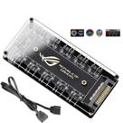 Hub de ventilador RGB BeisDirect 10 portas 5V 3Pin ARGB para ASUS Aura SYNC
