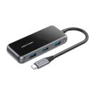 Hub Docking 5-em-1 USB-C PD 87W USB 3.0 5Gbps Vention