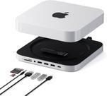 Hub e suporte Mac Mini com gabinete SSD para NVME/SATA M.2