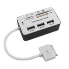 Hub Empire Usb 2.0 C/ 3 Portas Usb + Leitor De Cartao Ipad