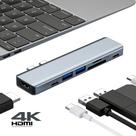 Hub Hdmi 4K Adaptador Usb-C PD Thunderbolt Compatível Macbook Pro e Air