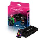 HUB Para Cooler Round5 Controller ARGB Com Controle Remoto 7 Portas Preto