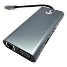 HUB Rise Mode 06 Pro USB-C 3.0, 11 em 1, para HDMI, VGA, Cartão SD, Ethernet, Áudio, 3x USB 2.0, 1x USB 3.0, Cinza - RM-HUB-06-PRO HUB Rise Mode 06 Pro USB-C 3.0, 11 em 1, para HDMI, VGA, Cartão SD, Ethernet, Áudio, 3x USB 2.0, 1x USB 3.0, Cinza - RM-HUB-06-PRO