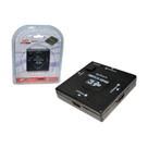 Hub Switch Hdmi 3 Entradas Portas 3X1 Amplificador Splitter - Exbom