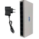 Hub Switch Rj45 Internet 8 Portas 10/100 Mbps + Fonte 0.2 A