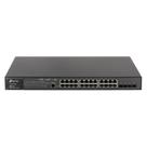 Hub Switch TP-Link TL-SG3428XMP 24 Portas Gigabit 8POE+4 Slots SFP+ 10G 1000Mbps - Cinza Hub Switch TP-Link TL-SG3428XMP 24 Portas Gigabit 8POE+4 Slots SFP+ 10G 1000Mbps - Cinza