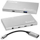 Hub Thunderbolt 4 conectável USB4-HUB3A com adaptador HDMI 4K Hub Thunderbolt 4 conectável USB4-HUB3A com adaptador HDMI 4K