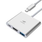 Hub Type-C C3Tech, HU-D10SI, Saída Usb 3.0, Type-C, Hdmi