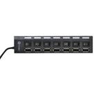 Hub Usb 2.0 7 Portas Com Cabo E Led Indicador - Huv-40