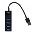 Hub USB 2.0 com 4 Portas OEX HB102 Preto Hub USB 2.0 com 4 Portas OEX HB102 Preto