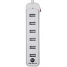 Hub USB 2.0 com 7 Portas Branco