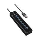 Hub USB 3.0 2.0 Com Alimentação Para Laptop, Notebook, Teclado, Mouse, Cooler, Disco Rígido E